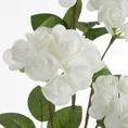 RÓŻYCZKI kwiat sztuczny dekoracyjny z plastycznej pianki foamirian - ∅ 10 x 70 cm - biały 2