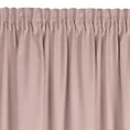 TERRA COLLECTION Zasłona AVINION z miękkiej welurowej tkaniny z drobnym splotem - 140 x 270 cm - pudrowy róż 4