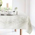 Bieżnik INES z nadrukowanym motywem liści palmowych - 40 x 180 cm - beżowy 7
