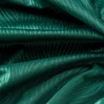 Zasłona LILI z falującym wytłaczanym  wzorem - 140 x 250 cm - zielony 8