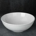 Misa ceramiczna KELBY o ascetycznej formie biała - ∅ 31 x 10 cm - biały 1