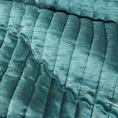 DIVA LINE Narzuta ALUVIA z miękkiego welwetu z połyskującym przecieranym nadrukiem, pikowana metodą tradycyjną - 220 x 240 cm - ciemnoturkusowy 3