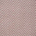 TERRA COLLECTION Koc AVINION Koc w jodełkę  zakończony frędzlami z tkaniny z przewagą bawełny - 180 x 220 cm - różowy 5