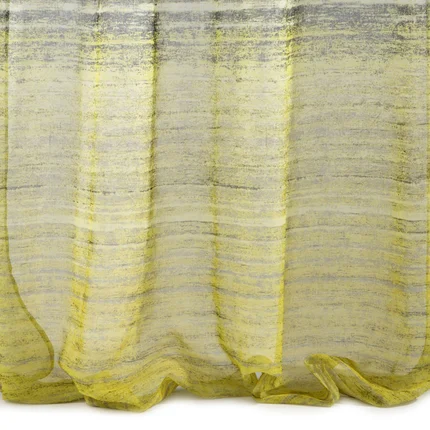 DESIGN 91 Dekoracja okienna z etaminy z cieniowanym dołem DESIGN 91 Dekoracja okienna z etaminy z cieniowanym dołem - 140 x 250 cm
