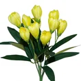 KROKUSY bukiet, kwiat sztuczny dekoracyjny - 35 cm - żółty 1