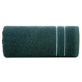Ręcznik EMINA bawełniany z bordiurą podkreśloną klasycznymi paskami - 30 x 50 cm - turkusowy 3