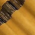 Zasłona JASPER z welwetu zdobiona połyskującym pasem cekinów - 140 x 250 cm - złoty 9