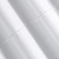 Zasłona ADARA z ozdobną taśmą z cyrkoniami - 140 x 270 cm - biały 5
