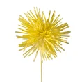 Kwiat sztuczny dekoracyjny z pianki foamiran - ∅ 22 x 43 cm - żółty 1