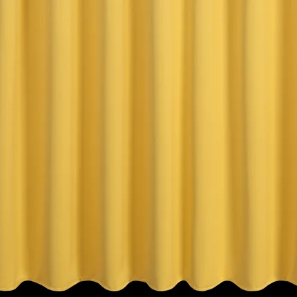 Zasłona musztardowa zaciemniająca 140x300 cm taśma imitująca flex MILAN Zasłona musztardowa zaciemniająca 140x300 cm taśma imitująca flex MILAN - 140 x 300 cm