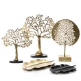 Metalowa figurka KAREN złote drzewko - 36 x 11 x 56 cm - złoty 2