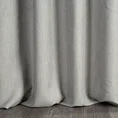 Tkanina zasłonowa zdobiona drobnym strukturalnym wzorem - 280 cm - popielaty 2