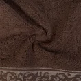Ręcznik SELMA - 70 x 140 cm - brązowy 5