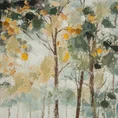 Obraz NATURALS 1 ręcznie malowany na płótnie  pejzaż lasu - 80 x 60 cm - zielony 2
