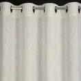 Zasłona SABIN z miękkiej tkaniny ze skręcanej nici w stylu eko - 140 x 250 cm - kremowy 6