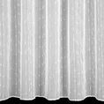 Firana BECKY z etaminy z ozdobnymi pionowymi paseczkami - 350 x 250 cm - biały 3