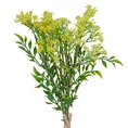 DROBNE KWIATUSZKI bukiet,  kwiat sztuczny dekoracyjny - ∅ 1.5 x 50 cm - żółty 1
