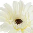 GERBERA sztuczny kwiat dekoracyjny o płatkach z jedwabistej tkaniny - ∅ 12 x 55 cm - biały 2