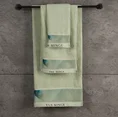 EVA MINGE Komplet ręczników MINGE 5 w eleganckim opakowaniu, idealne na prezent! - 46 x 36 x 7 cm - jasnomiętowy 3