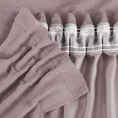 Zasłona DORA z gładkiej i miękkiej w dotyku tkaniny o welurowej strukturze - 140 x 175 cm - wrzosowy 8