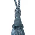 Dekoracyjny sznur do upięć z chwostem - dł. 68 cm - niebieski 7