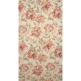 Zasłona JENNY o strukturze naturalnej tkaniny z nadrukiem pięknych kwiatów - 140 x 250 cm - naturalny 5