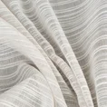 Firana ARIA w poprzeczne prążki z efektem deszczyku, półprzezroczysta - 140 x 250 cm - beżowy 6