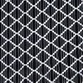Firana AIDEN o strukturze luźnej geometrycznej siatki - 300 x 270 cm - biały 10