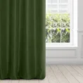 Zasłona ADELAIDE z miękkiej tkaniny o zamszowym chwycie i drobnym strukturalnym wzorze - 140 x 270 cm - zielony 1