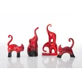 Figurka dekoracyjna NORENE - 15 x 8 x 30 - czerwony 2
