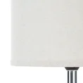 Lampa ceramiczna dekoracyjna AMIRI z matowym abażurem - ∅ 18 x 32 cm - kremowy 3