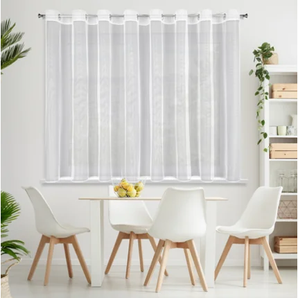 ELLA LINE firana SYLVIA z lekkiej i błyszczącej tkaniny ELLA LINE firana SYLVIA z lekkiej i błyszczącej tkaniny - 350 x 150 cm