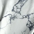 Zasłona WERA z miękkiej welwetowej tkaniny zdobiona nadrukiem przypominającym marmur - 140 x 250 cm - jasnoszary 11