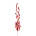 Kwiat dekoracyjny FLORE - dł.105cm dł.z liśćmi 66cm - różowy 1