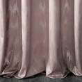 DIVA LINE Zasłona welwetowa ze srebrnym nadrukiem - 140 x 250 cm - pudrowy róż 3