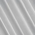 Tkanina firanowa typu aden, gładka, matowa z efektem deszczyku wykończona obciążnikiem - 160 cm - biały 5