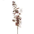 EUKALIPTUS - gałązka ozdobna, sztuczny kwiat dekoracyjny - 90 cm - brązowy 1