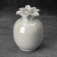 Ananas - figurka ceramiczna SIMONA z perłowym połyskiem - ∅ 11 x 16 cm - perłowy 1