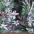 DIVA LINE Zasłona ACELIA z welwetu z motywem botanicznym - 140 x 270 cm - zielony 3