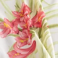 Zasłona MARI z kolorowym kwiatowym nadrukiem - 140 x 250 cm - biały 9