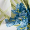 Zasłona MARI z kolorowym kwiatowym nadrukiem - 140 x 250 cm - biały 9