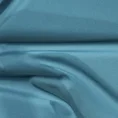 Zasłona DAFNE z gładkiej matowej tkaniny z ozdobnym pasem z geometrycznym złotym nadrukiem w górnej części - 140 x 240 cm - niebieski 6