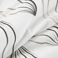 ELLA LINE Komplet pościeli z wysokogatunkowej bawełny z motywem geometrycznym - 160 x 200 cm - biały 5