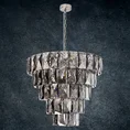 Lampa  DANTE z kryształowymi zawieszkami - ∅ 60 x 60 cm - złoty 5