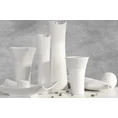 Koty figurki ceramiczne RISO z efektem rosy - 9 x 7 x 18 cm - kremowy 2