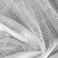 Zasłona LIREN w stylu eko o ozdobnym splocie - 140 x 270 cm - biały 9
