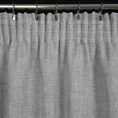 Zasłona JULA w stylu eko z tkaniny o płóciennym splocie z efektem melanżu - 140 x 270 cm - popielaty 8