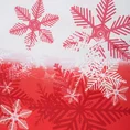 Komplet pościeli świątecznej SANTA 4 z wysokiej jakości bawełny - 160 x 200 cm - czerwony 2