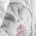 EUROFIRANY PREMIUM Komplet pościeli z bawełny CELINE z kwiatowym haftem - 220 x 200 cm, 2 szt. 70 x 80 cm - biały 4