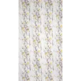 DESIGN 91 Zasłona zdobiona kwiatowym nadrukiem w rustykalnym stylu - 140 x 250 cm - biały 5